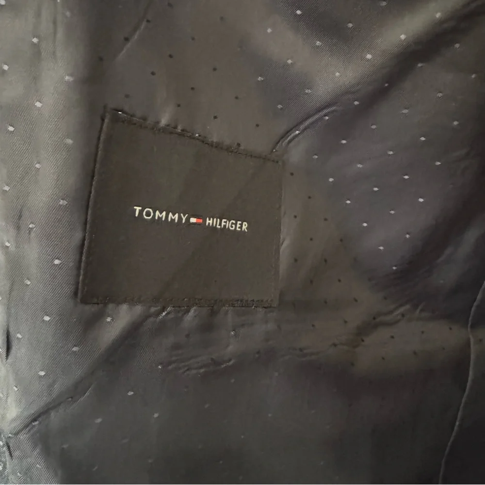 Tommy Hilfiger Navy Polka Dot Sport Coat – Size L48 - $18 - Picture 4 of 13